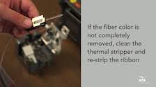 OFS AccuTube® Rollable Ribbon Cable Prep and Fiber Splicing in a PLP Coyote 9.5” x 28” Dome Closure